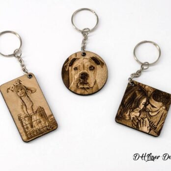 Option photo au verso pour porte clé